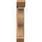 Ekena Millwork Funston Slat Smooth Bracket w/ Offset Brace, Western Red Cedar, 7 1/2"W x 28"D x 40"H BKT0806X28X40FST06SWR - alternate 2